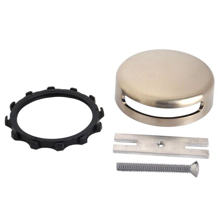 Watco 18009 Bn Innovator Overflow Plate Kit Brushed Nickel
