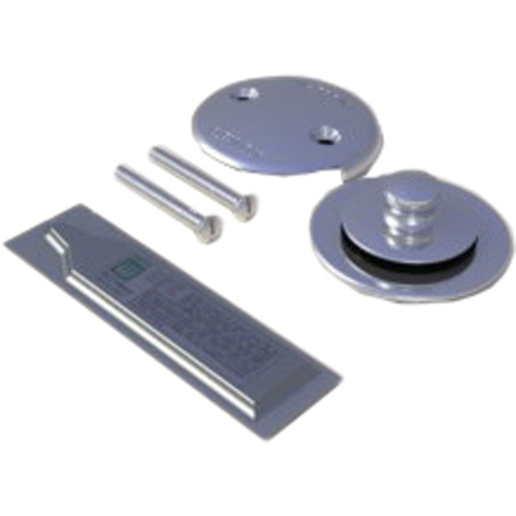 Watco 48400-PB-2H Watco 48400-PB-2H Lift & Turn Polished Brass Two-Hole Trim Kit