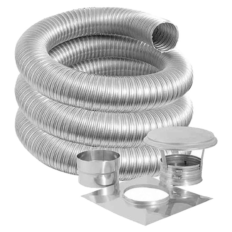 M&G DuraVent 4DFSW-35K DuraVent 4DFSW-35K 4-Inch DuraFlex SW Basic Kit