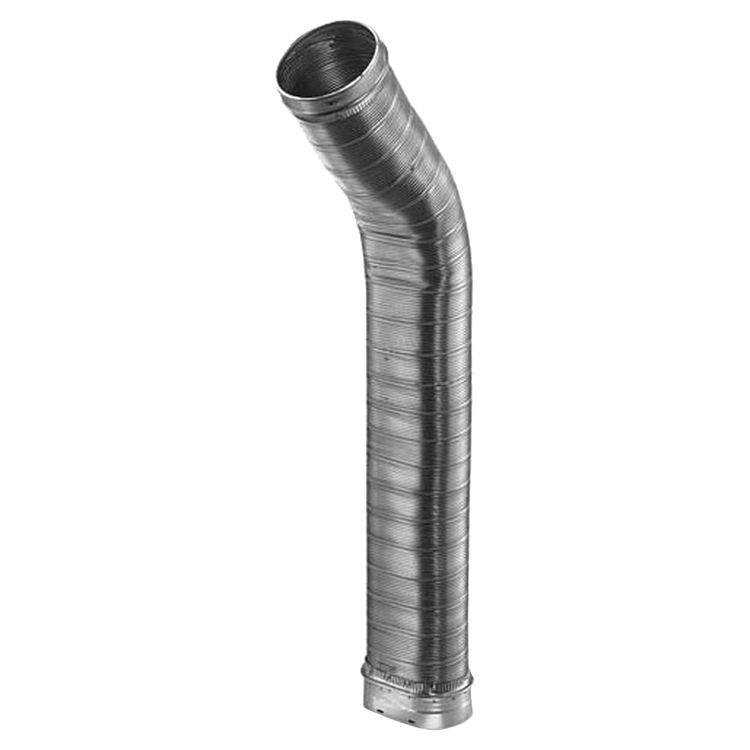 View 2 of M&G DuraVent 4660-OR DuraVent 6DLR-60-F 6-Inch DuraLiner Oval-To-Round Flex Pipe 60-Inch