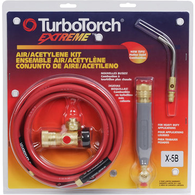 TurboTorch 0386-0338 TurboTorch X-5B Swirl Torch Kit, For B tank