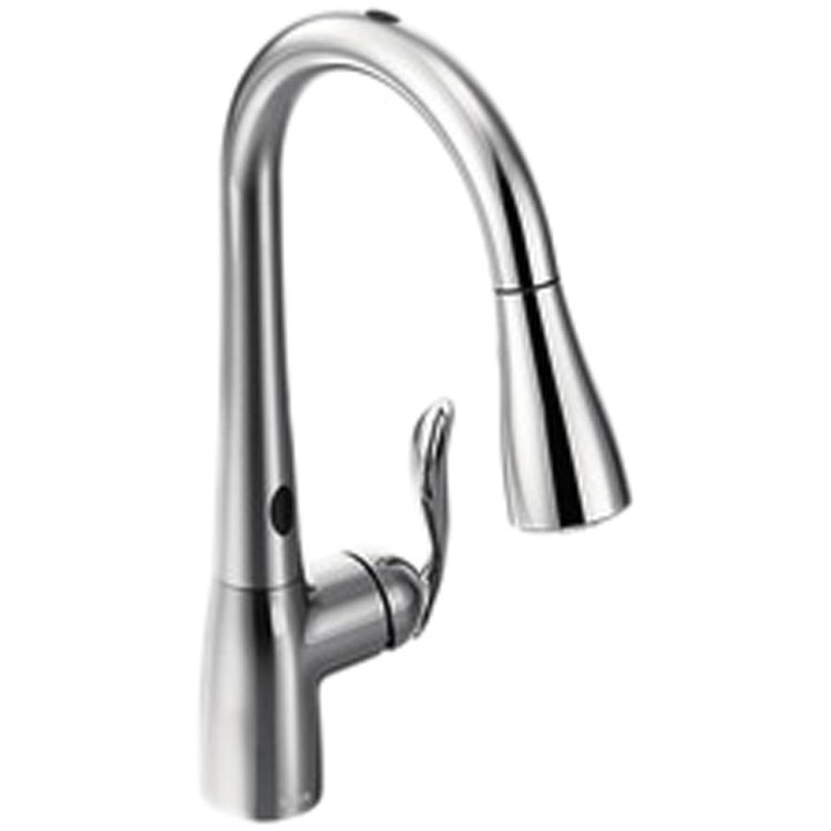 Moen 7594EC Moen 7594EC Chrome Arbor Single Handle Pulldown Kitchen Faucet