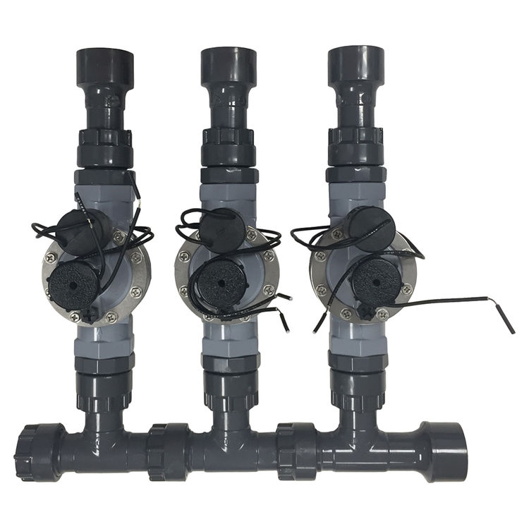 Manifold3 205TFDMF3 Dura Manifold 3Valve SetUp W/ Irritrol 205TF Valves
