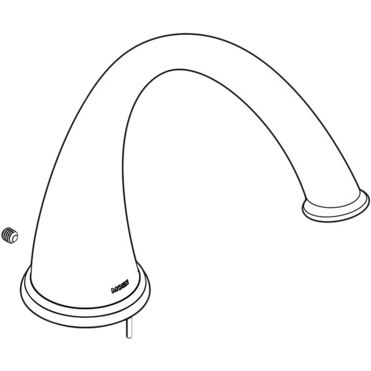 Moen 116666ORB Moen 116666ORB Roman Tub Spout Kit Oil Rubbed Bronze