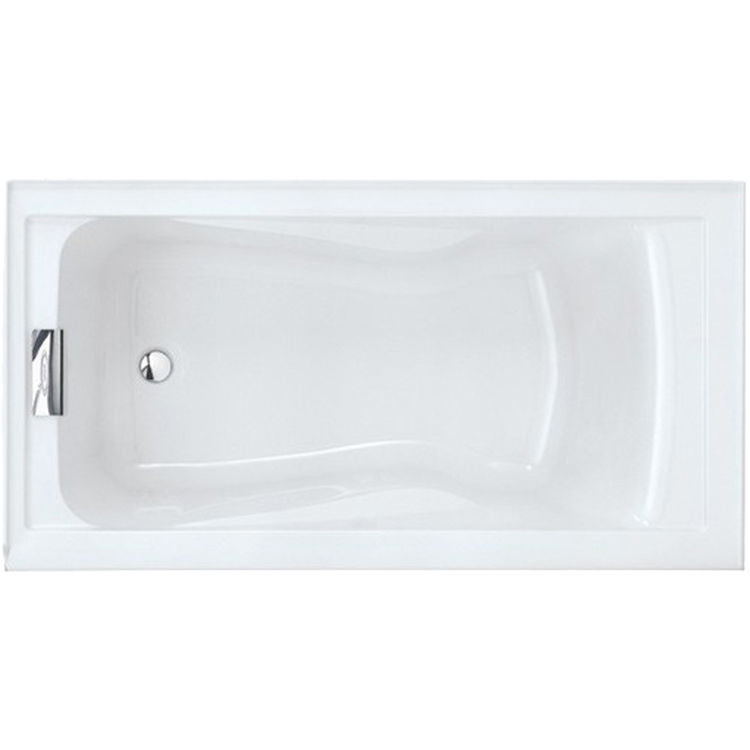 American Standard 2425 V Lho002 011 Evolution Soak Bath Tub Arctic White