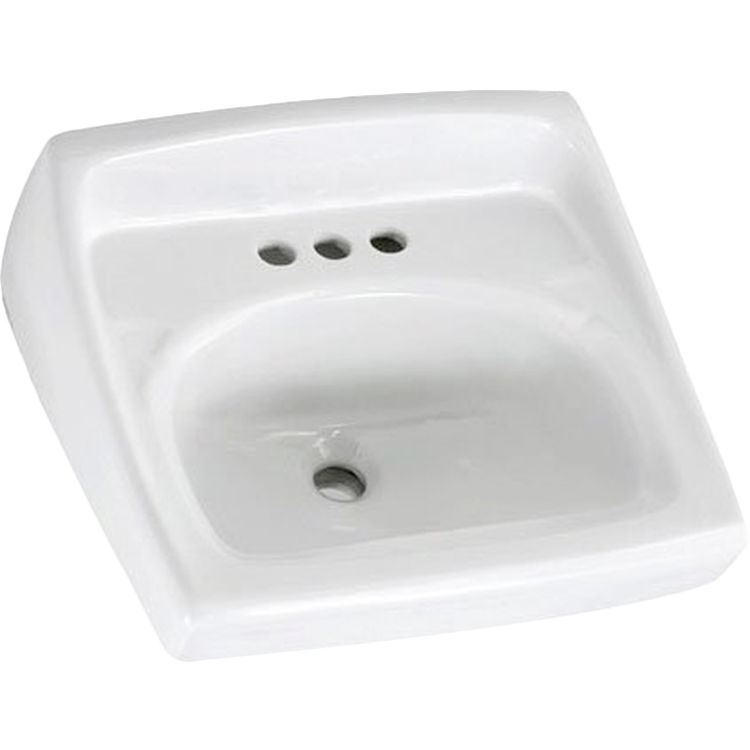 American Standard 0355.041.020 Lucerne WallHung Sink w/ Bolt Support