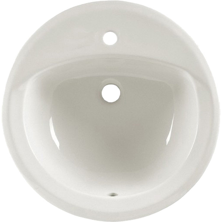 American Standard 0490.156.020 American Standard 0490.156.020 White Countertop Bathroom Sink