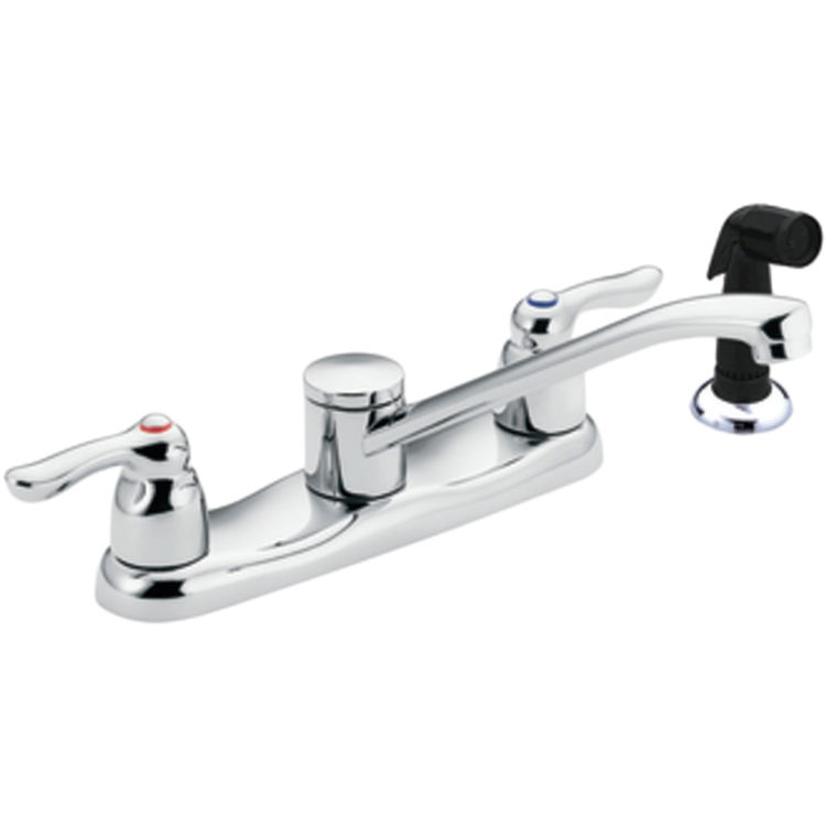 Moen Commercial 8791 Two Handle Kitchen Faucet Plumbersstock
