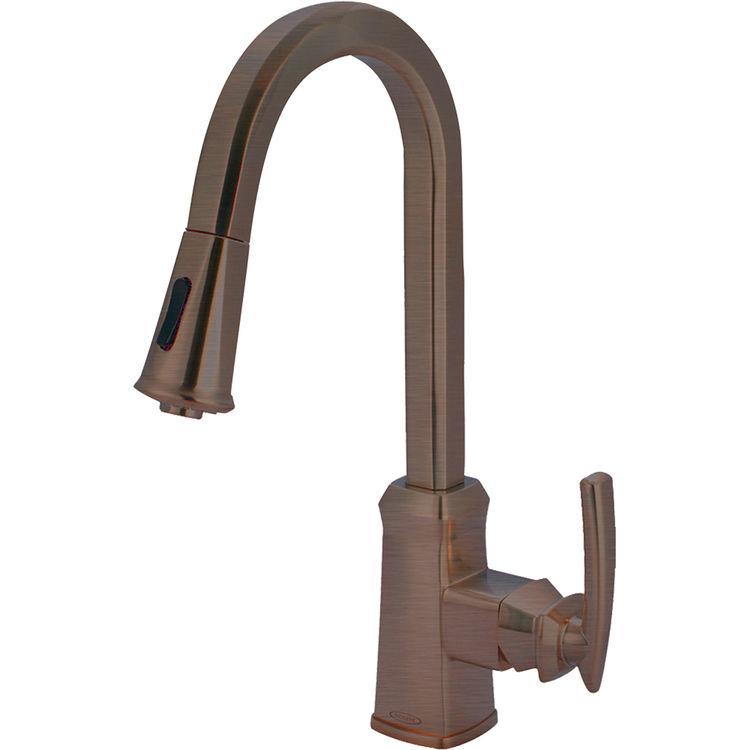 Pioneer 2gb250 Orb Single Handle Pull Down Kitchen Faucet In