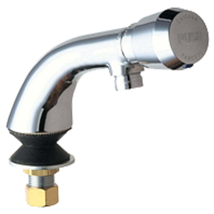 Chicago Faucet 807-E12-665PAB Chicago Faucets 807-E12-665PAB Single Inlet Metering Sink Faucet