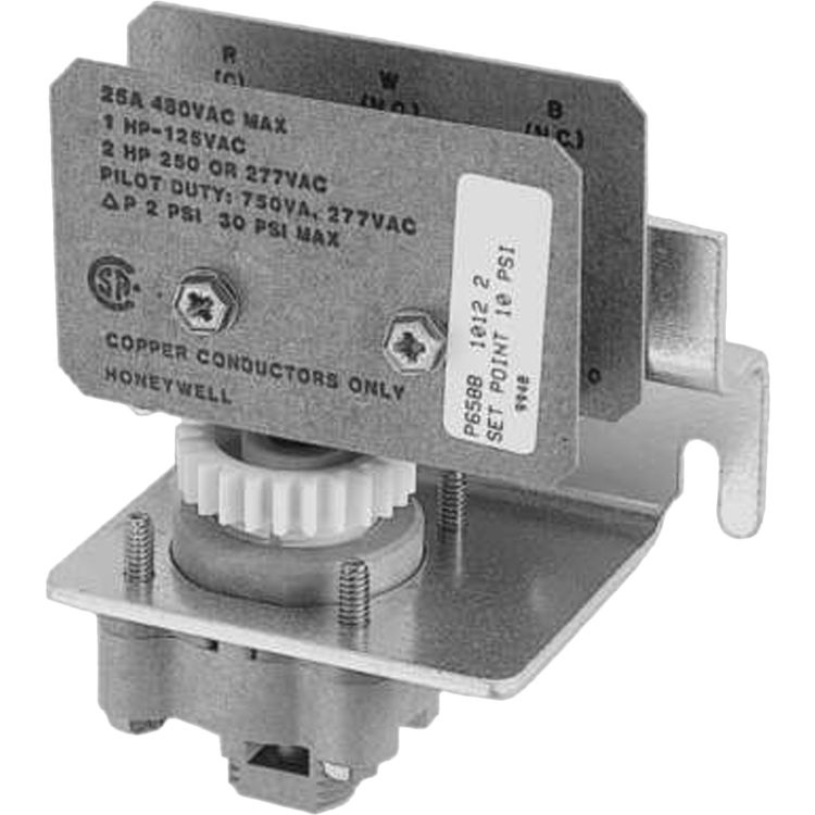 Honeywell P658B1012/U Panel Mounted Pneumatic / Electric Switch