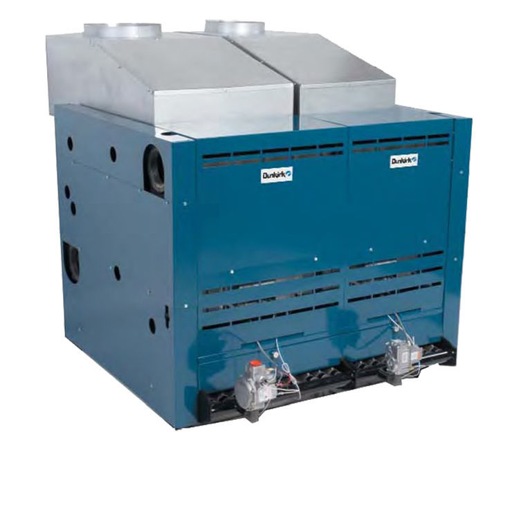 Dunkirk D2482500 Commercial Boiler, Natural Gas, 2000 MBH Out, 1739