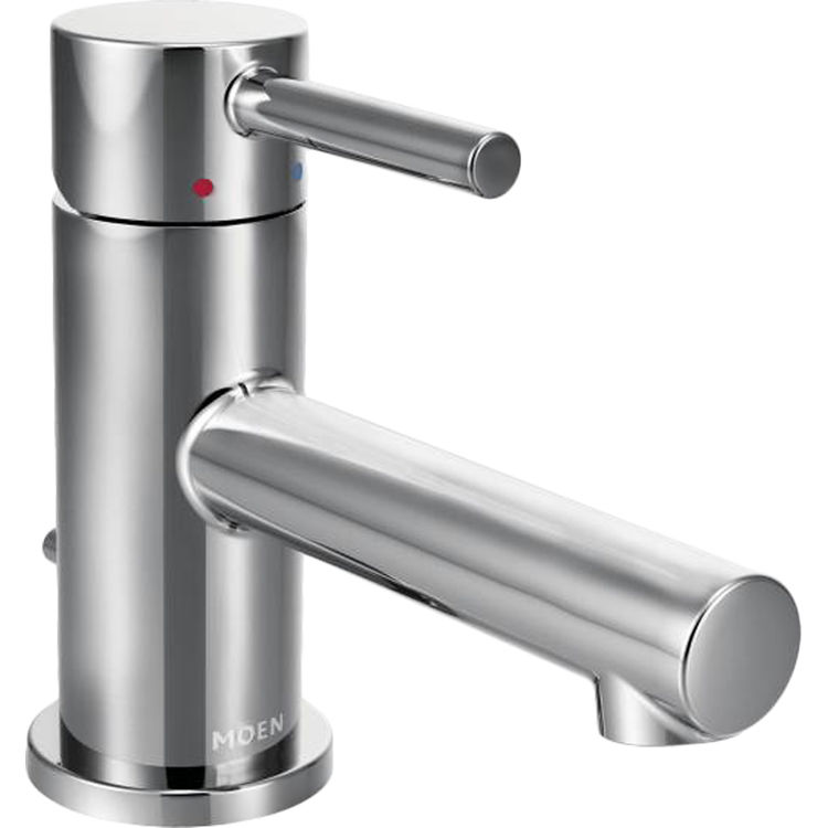 Moen 6191 Align Chrome OneHandle Low Arc Bathroom Faucet