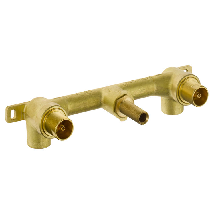 Delta R3500-WL Two Handle Wall-Mount Lavatory Rough In Valve