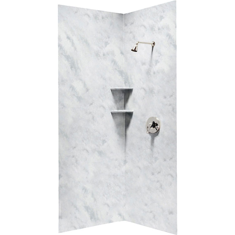 Swanstone Mk9648neo 131 Neo Angle Tundra Shower Wall Kit