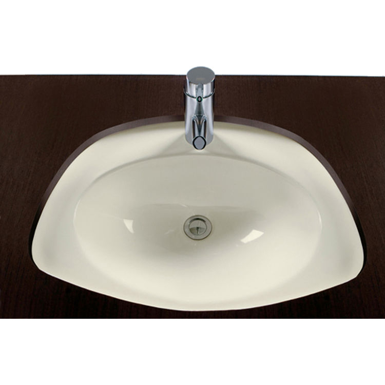 Mansfield 226-BISC Mansfield Reo Biscuit 1 Hole Undermount Lavatory Model 226-BISC