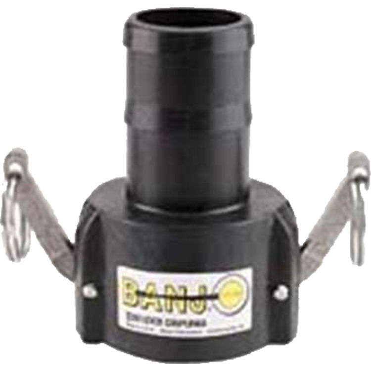 Sealfast 100C The Banjo 100C Polypropylene 1 Inch Hose Barb Female Camlock