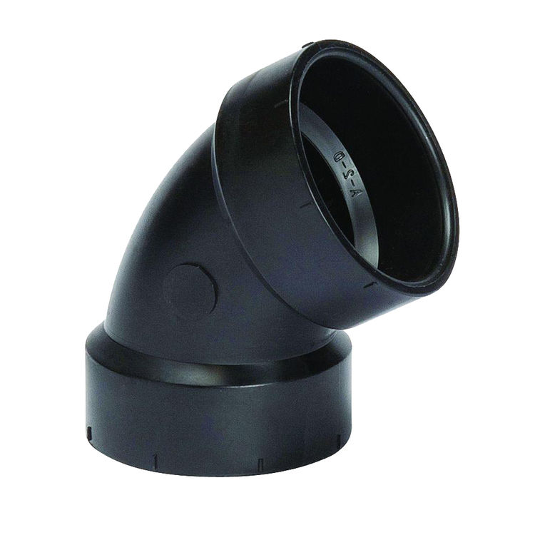 Commodity 4 Inch ABS 60 Degree Elbow, ABS Construction