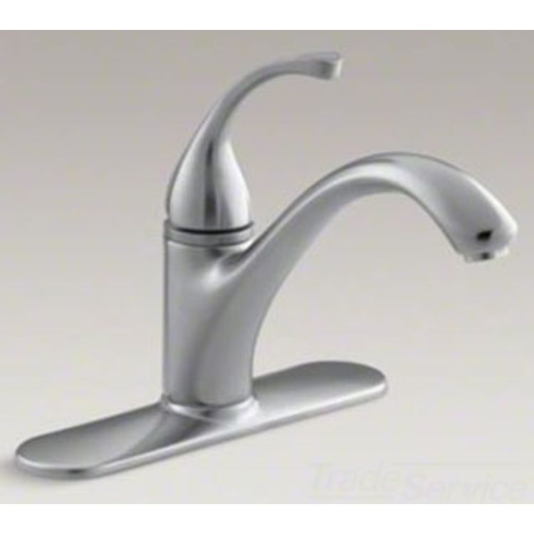 Kohler K 10411 G Brushed Chrome Forte Kitchen Faucet Plumbersstock