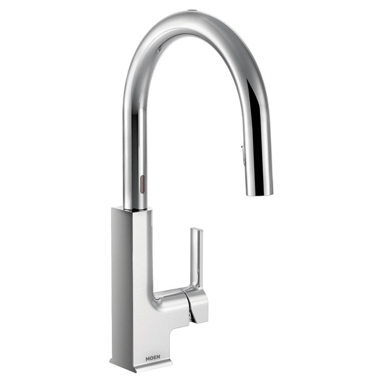 Moen S72308EC Moen S72308EC STo Single-Handle High Arc Pulldown Kitchen Faucet, Chrome