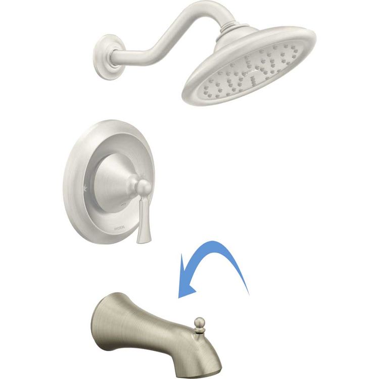 Moen 175385BN Moen 175385BN Brushed Nickel Spout Kit
