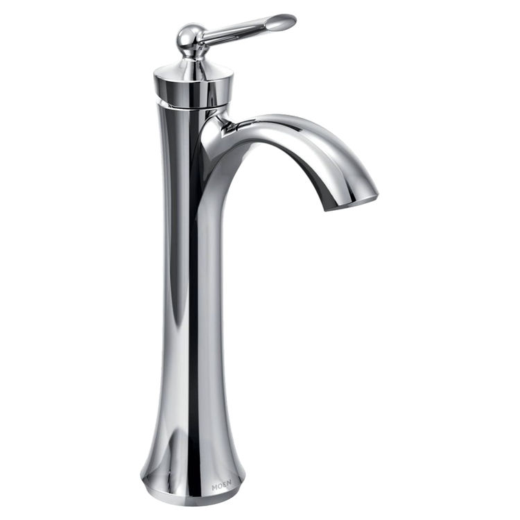 Moen 4507 Wynford SingleHandle Vessel Lavatory Faucet, Chrome