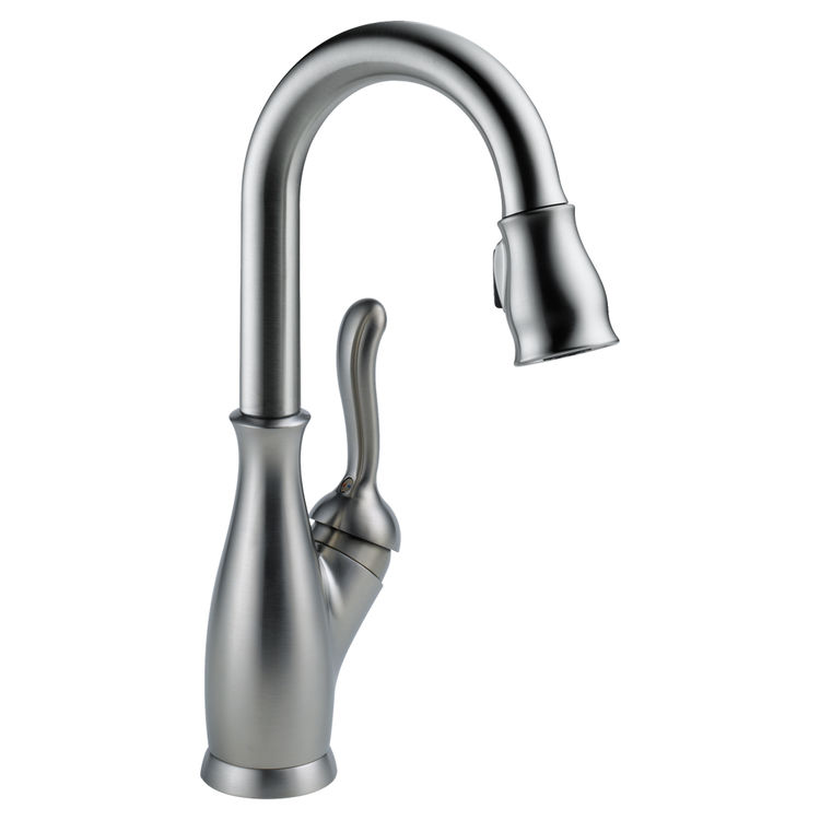 Delta 9678-AR-DST Delta 9678-AR-DST Arctic Stainless Single Handle Bar Faucet