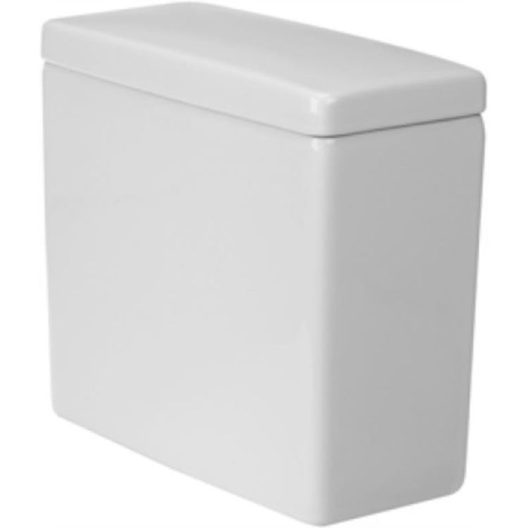 Duravit 920400004 Duravit 0920400004 Starck 3 Single-Flush White Toilet Tank with Side Lever
