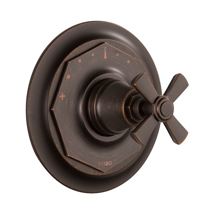 Brizo T66T061-RB Brizo T66T061-RB Venetian Bronze Rook Thermostatic Valve Only Trim