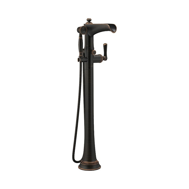 Brizo T70161-RB Brizo T70161-RB Rook Venetian Bronze Freestanding Floor Mount Tub Filler