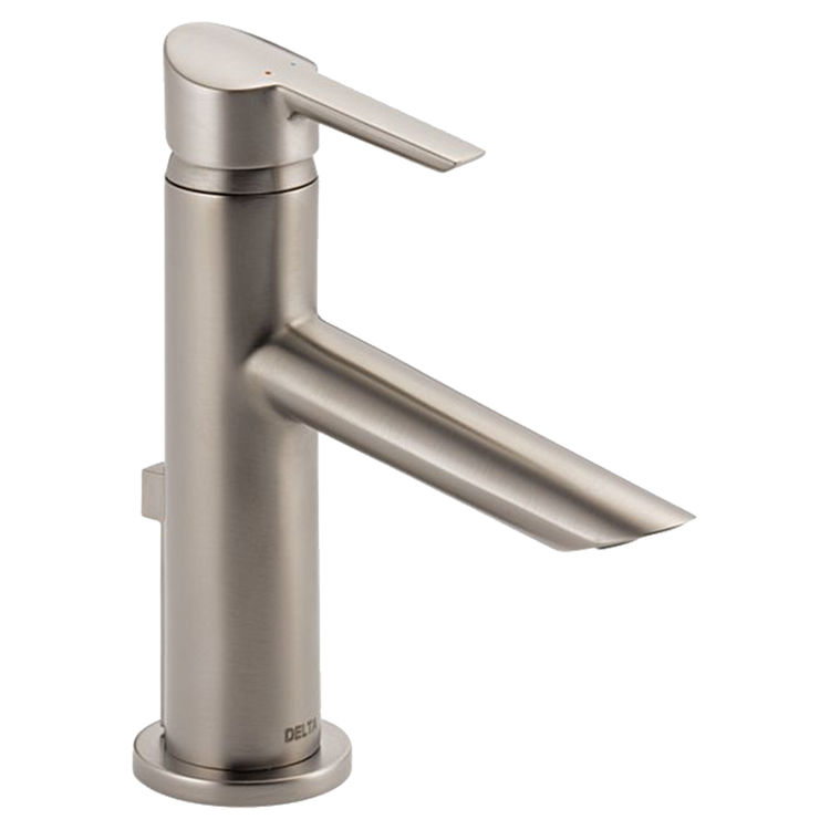 Delta 561-SSLPU-DST Delta 561-SSLPU-DST Compel Lavatory Faucet Less Pop-Up, Stainless Steel