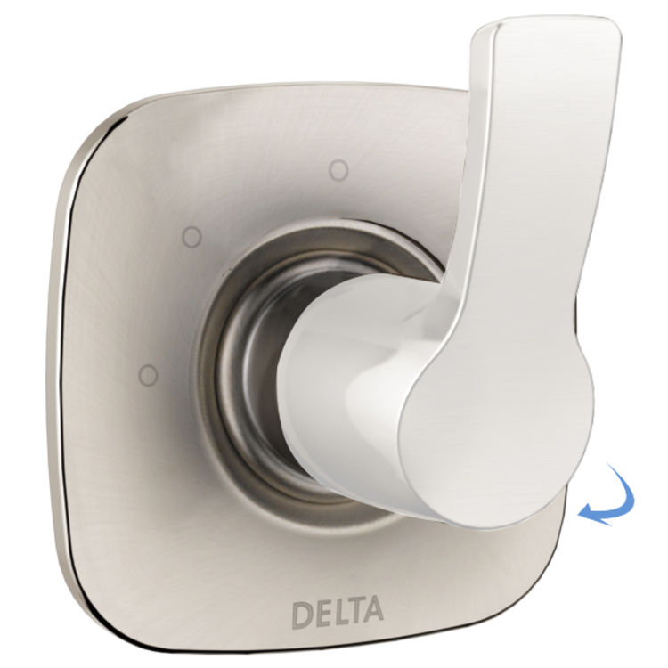 Delta RP78705SS Delta RP78705SS Tesla Escutcheon for 3-Setting Diverter, Stainless Steel