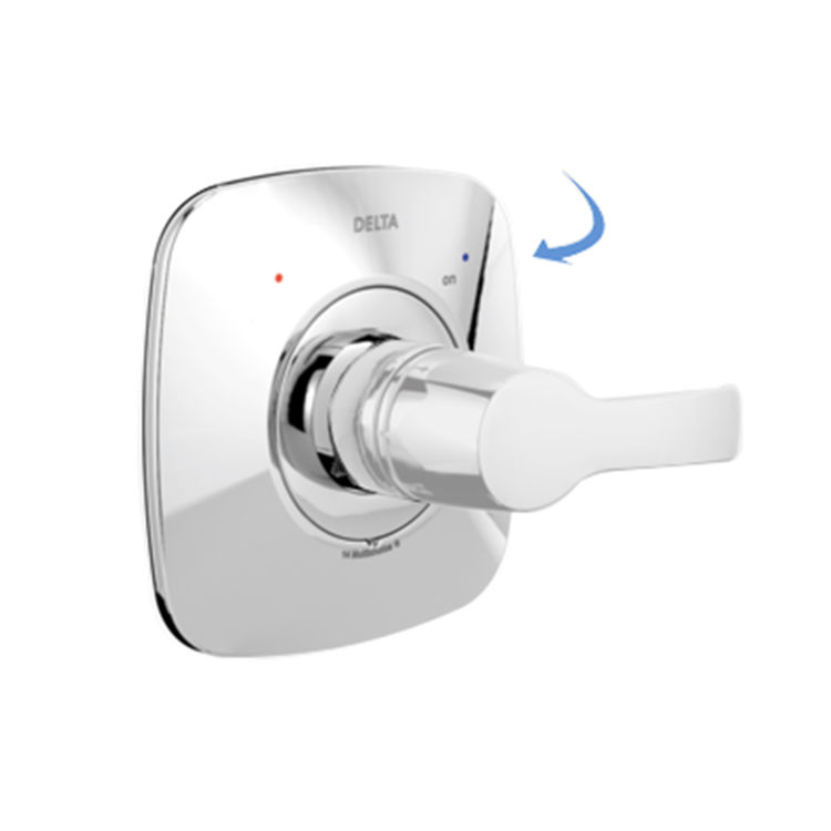Delta RP78721 Delta RP78721 Tesla Shower Escutcheon, 17 Series, Chrome