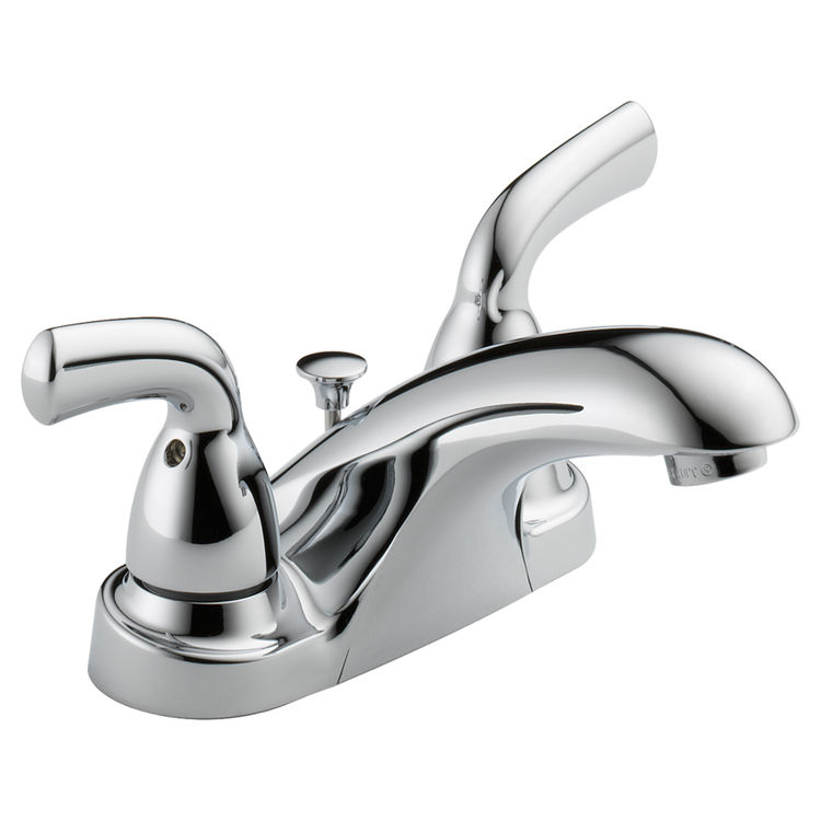 Delta B2510LF-PPU Delta B2510LF-PPU Foundations Two-Handle Centerset Lavatory Faucet, Chrome