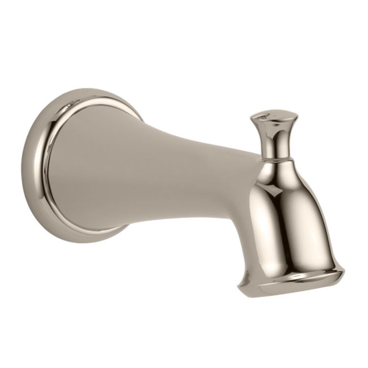 Delta RP52153PN Delta RP52153PN Wall-Mount Pull-up Diverter Tub Spout, Polished Nickel