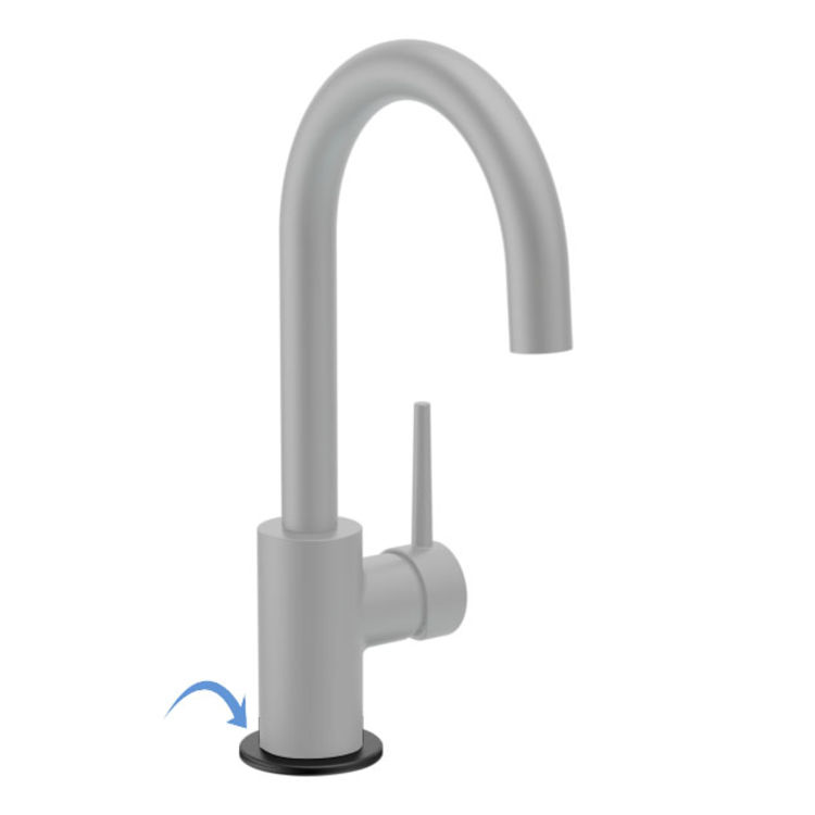 Delta RP77704BL Delta RP77704BL Bar Faucet Flange and Gasket Kit, Matte Black