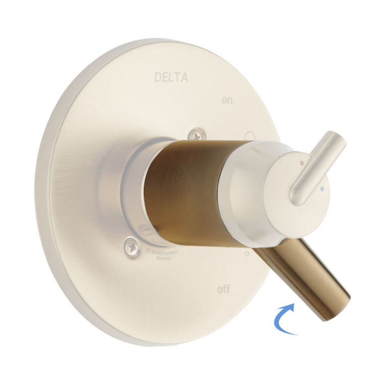 Delta RP79573CZ Delta RP79573CZ TRINSIC 17T Volume Handle Assembly - Champagne Bronze