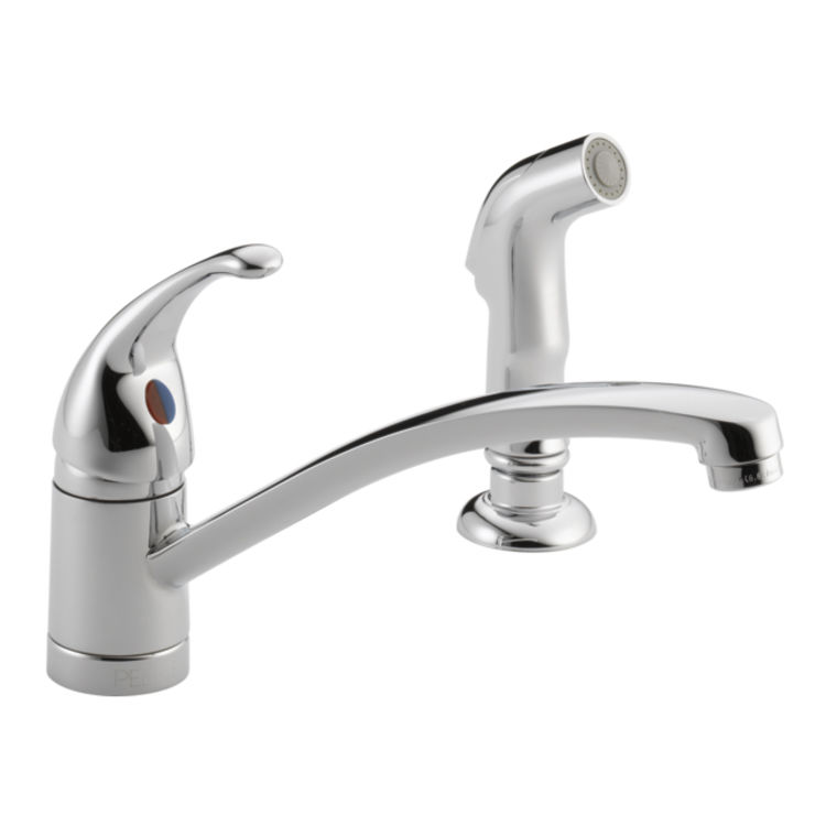 Peerless P188501LF TUNBRIDGE SingleHandle Kitchen Faucet with Spray