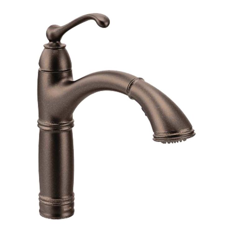 MOEN 7295ORB BRANTFORD ONE HANDLE PULLOUT KITCHEN FAUCET ...