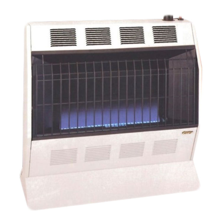 Cozy BFT301 Cozy BFT301 30,000 BTU Natural Gas Blue Flame Heater, Neutral Bone