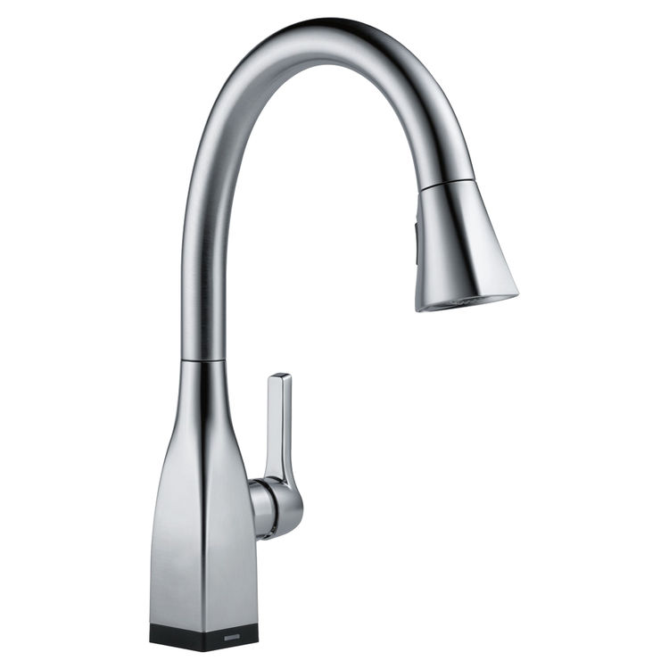 Delta 9183T-AR-DST Delta 9183T-AR-DST Arctic Stainless Mateo Pull-Down Kitchen Faucet