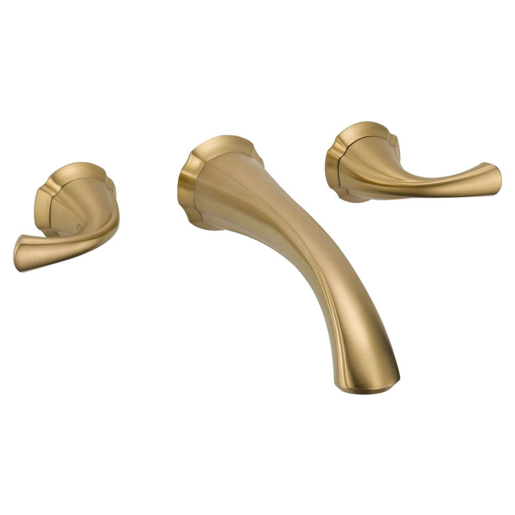 Delta T3592LF-CZWL Delta T3592LF-CZWL Champagne Bronze Two-Handle Lavatory Faucet Trim