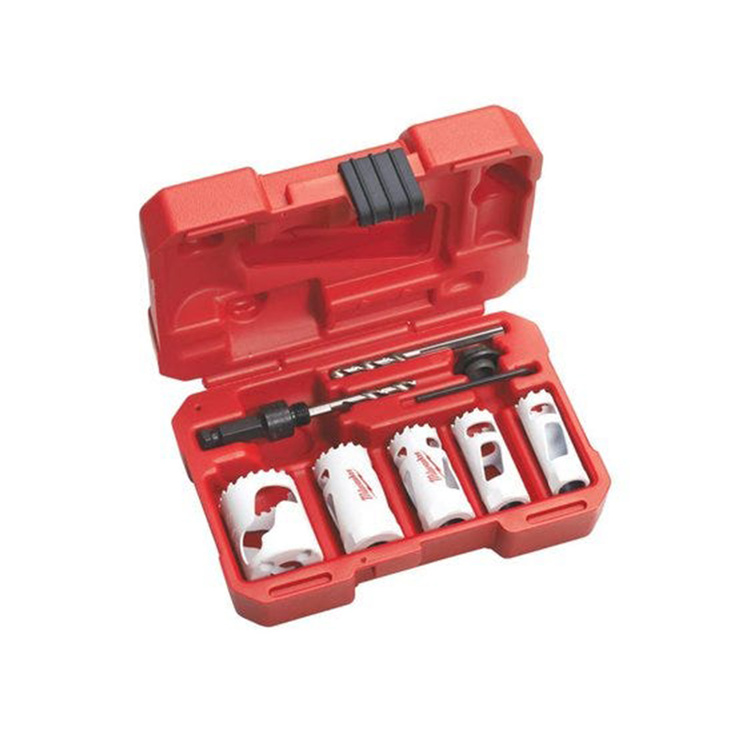 Milwaukee 49-22-4138 Milwaukee 49-22-4138 8-pcs Compact Plumber's Hole Dozer Hole Saw Kit