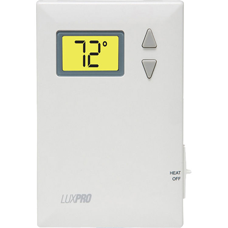 LuxPro PSD010B Digital 2 Wire Heat Only Thermostat