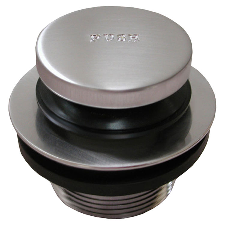 Jones Stephens P3562BS Jones Stephens P3562BS Brushed Stainless Toe-Touch Tub Drain