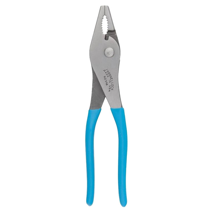 Channellock 548 Heavy Duty Slip Joint Plier, 1/2", 8" Overall Length, 1