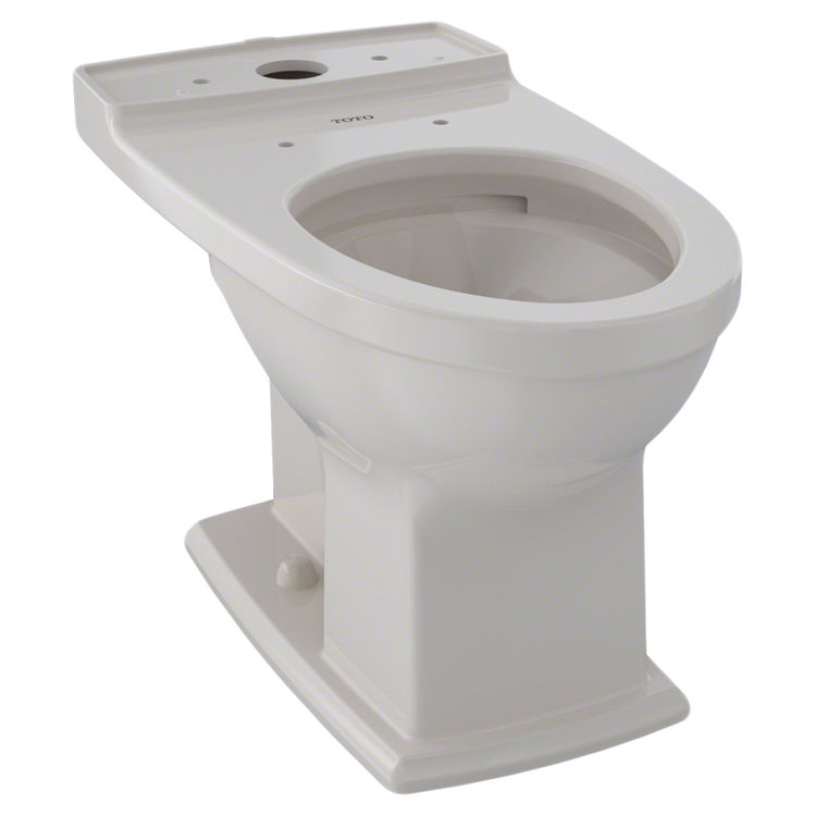 Toto CT494CEFG#12 TOTO Connelly Universal Height Elongated Toilet Bowl with CeFiONtect, Sedona Beige - CT494CEFG#12