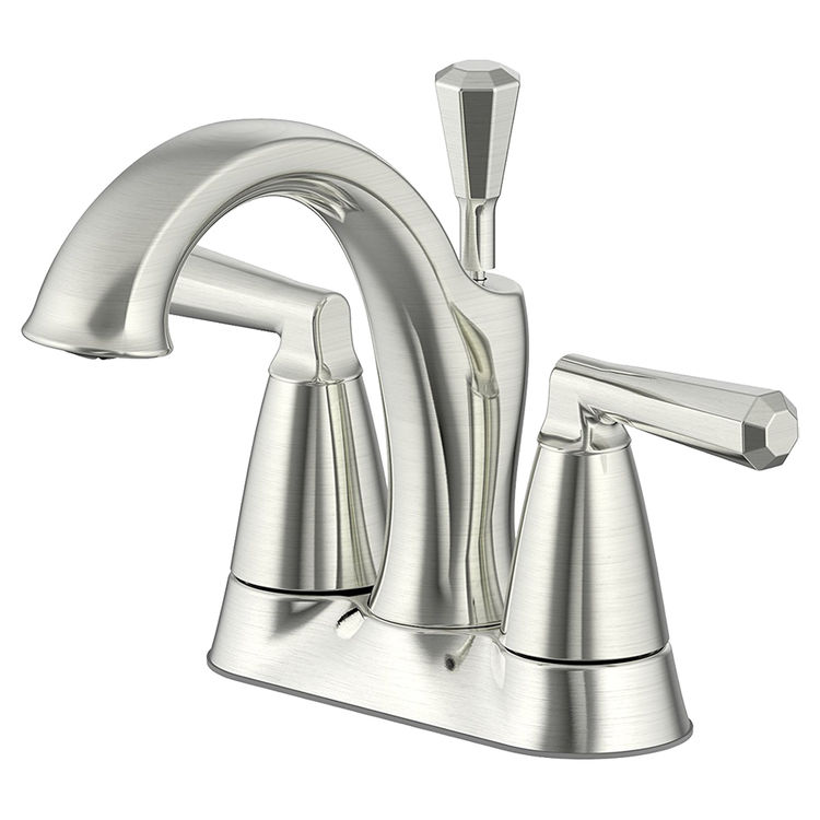 Ultra Faucets UF45913 Ultra Faucets UF45913 Brushed Nickel Z Two Handle Lavatory Faucet