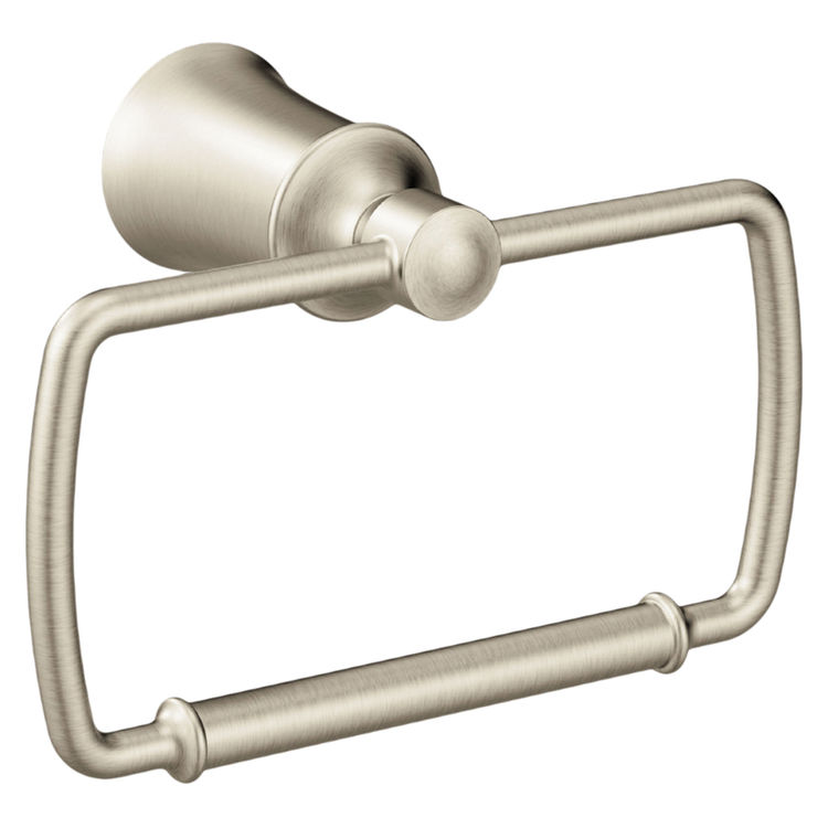 Moen YB2186BN Moen YB2186BN CSI Dartmoor Towel Ring - Brushed Nickel
