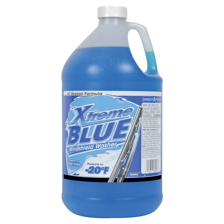 Xtreme Blue 30917 Windshield Washer Fluid, 1 gal, Clear Blue, Liquid